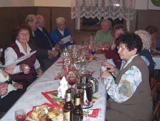 Die Senioren-Weihnachtsfeier 2004
