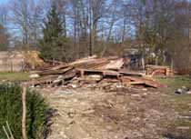 Die Dorfstraße 1974