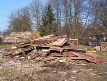 Die Dorfstraße 1974