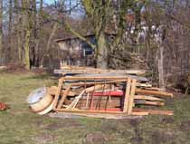 Die Dorfstraße 1974