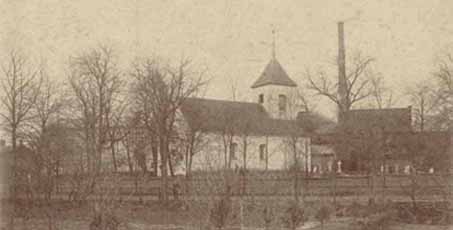 Die Mehrower Dorfkirche, 1901
