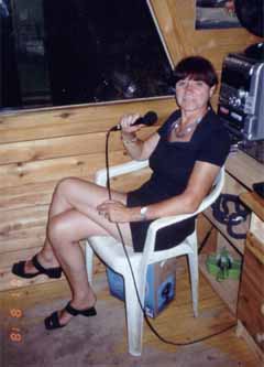 Angelika Wessel in Ihrem Büro