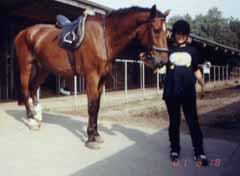 Vor der Reitschule in Trappenfelde