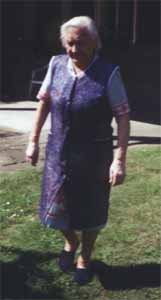 Frau Elise Dietrich im September 2001